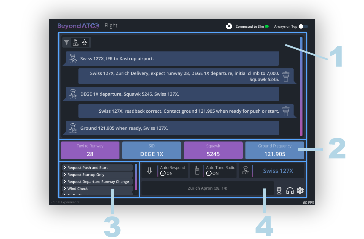 BeyondATC UI